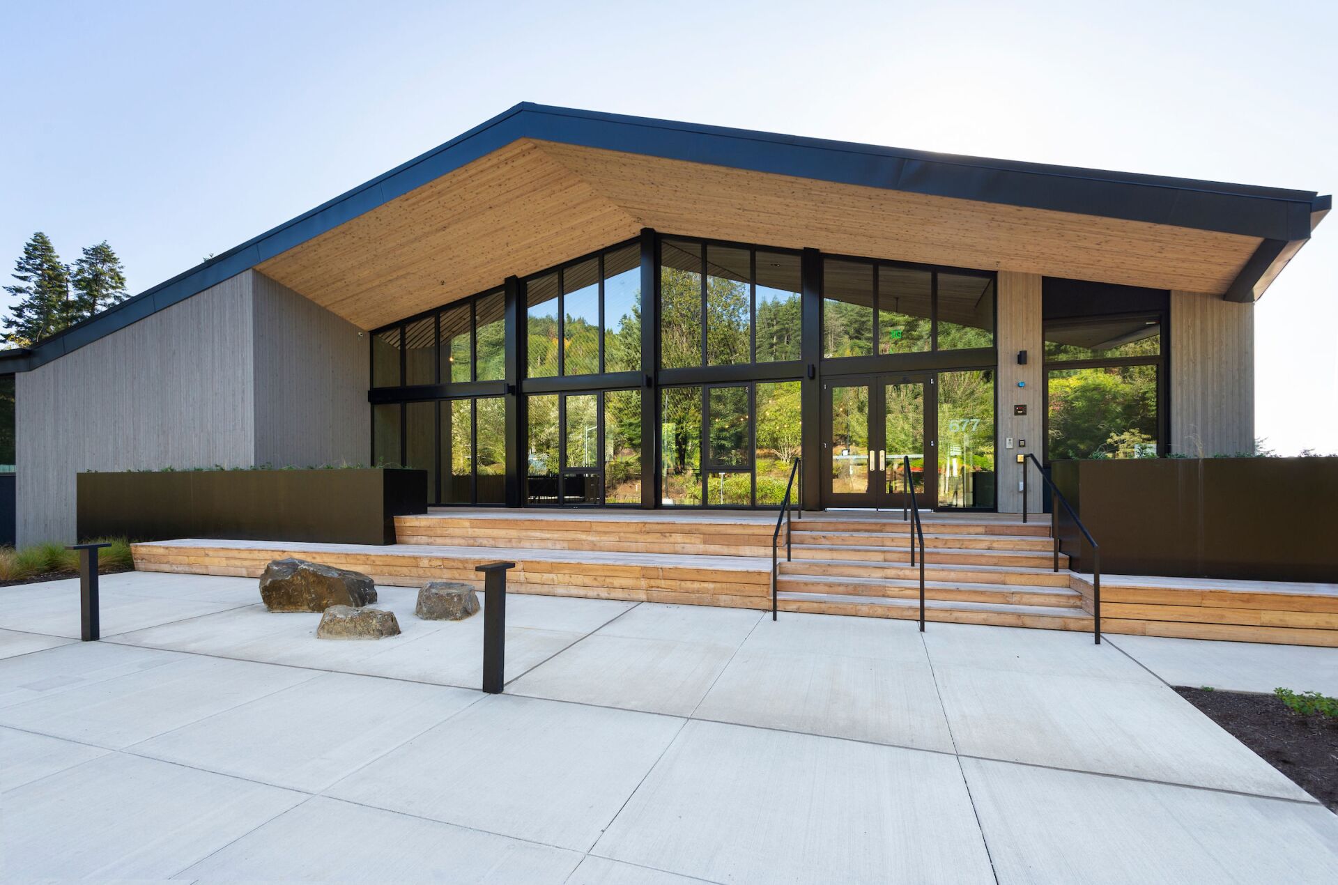 Factory-built High Performance Storefront Glazing