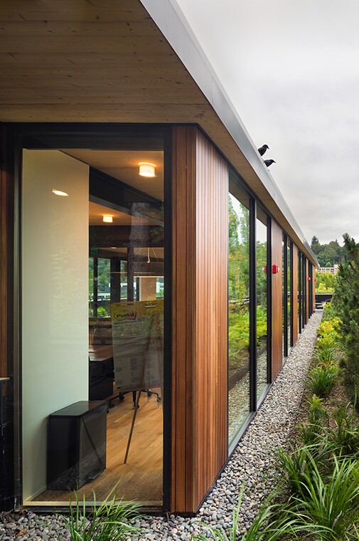 East Seattle Partners Office - Wall of windows