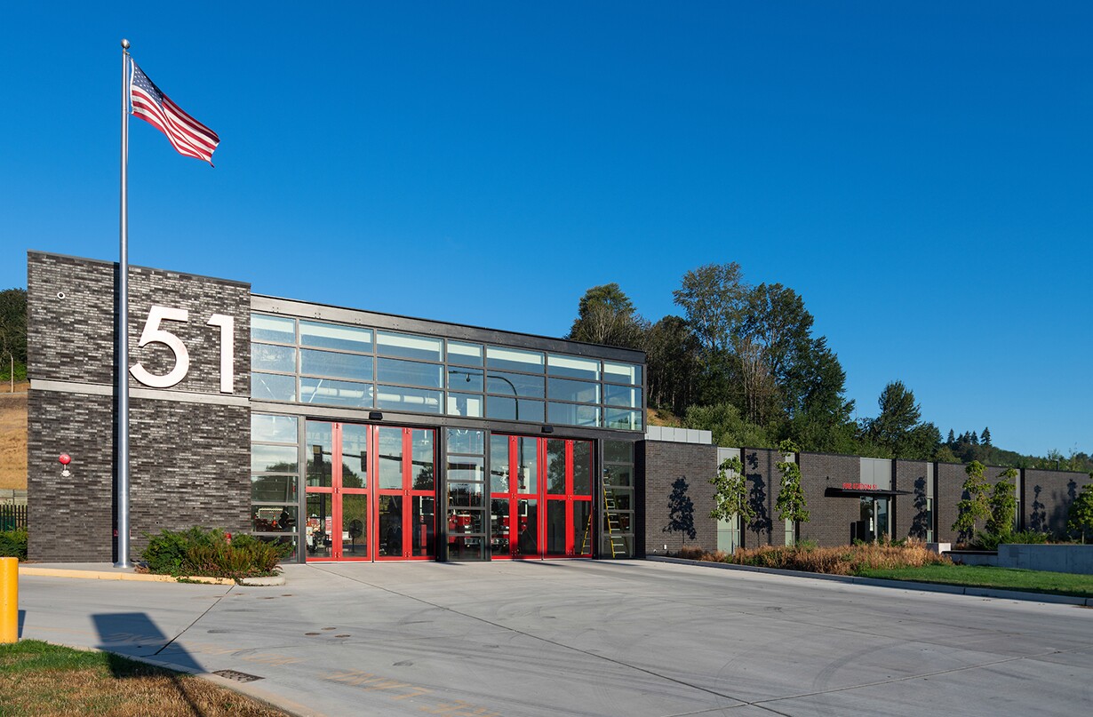 Tukwila Firestation 51 - Storefront Windows (2)